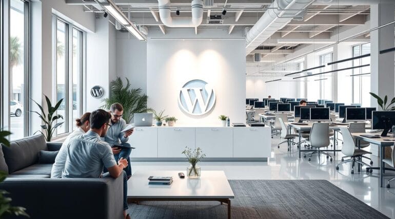 wordpress web design agency